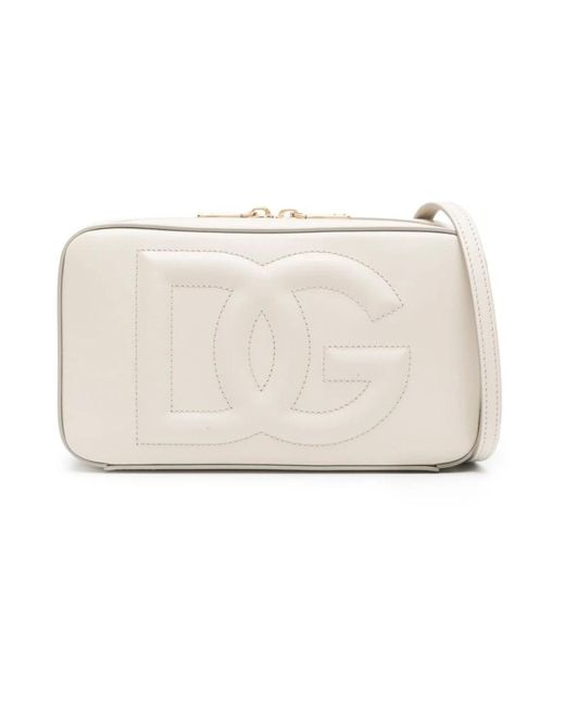 Cross Body Bags di Dolce & Gabbana in White