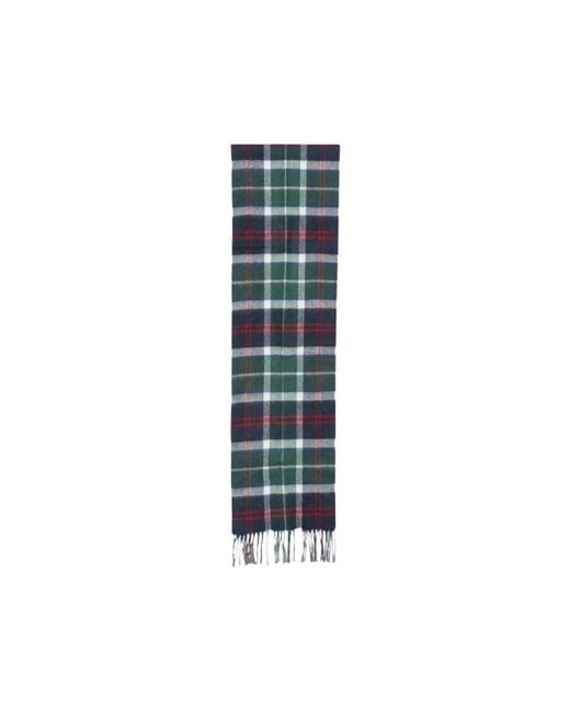 Barbour Blue Winter Scarves for men