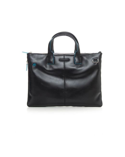 Piquadro Black Tote Bags for men