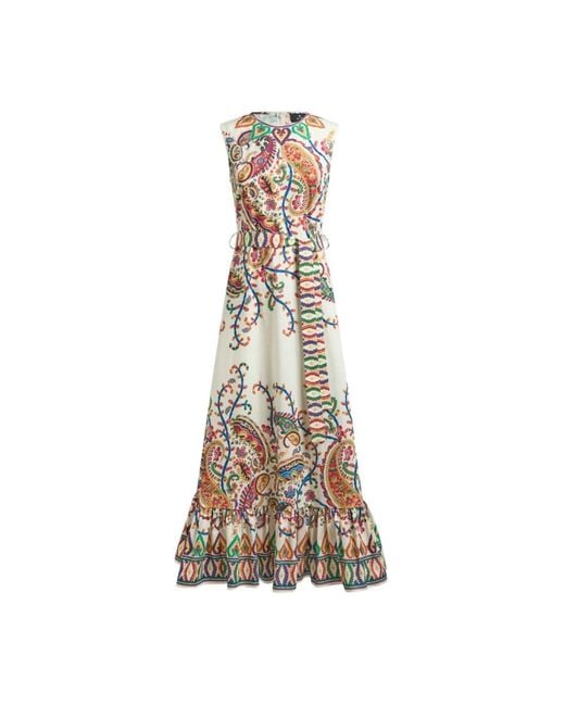 Etro Maxi Dresses in het Metallic
