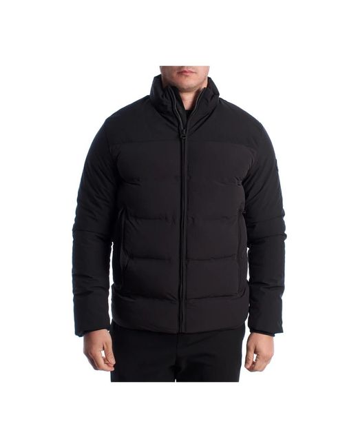 U.S. POLO ASSN. U. Polo Assn. ,Jassen ,Zwart ,Leer Gewatteerde Winterjas in het Black voor heren