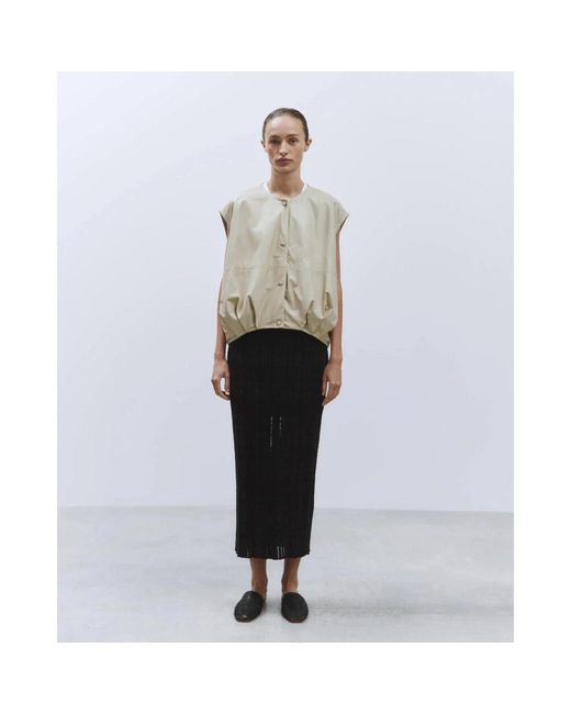 Vests Alysi de color Natural