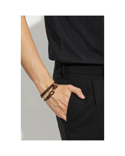 Bracelets Tom Ford pour homme en coloris Black