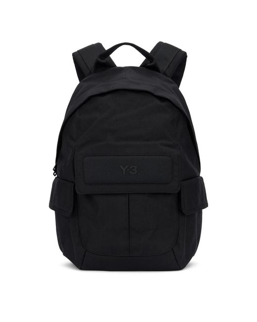 Y-3 Black Backpacks for men