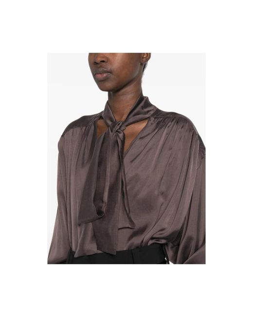 Blouses ANDAMANE en coloris Brown