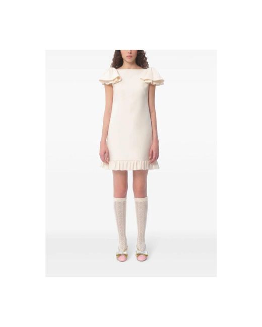 Valentino Garavani White Short Dresses