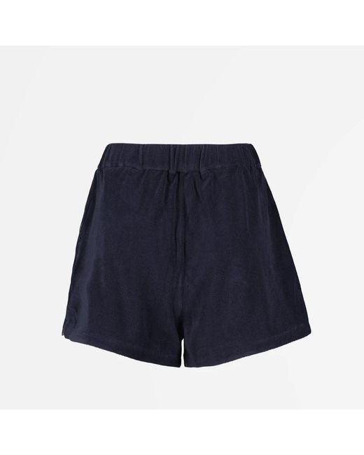 Moncler Blue Short Shorts