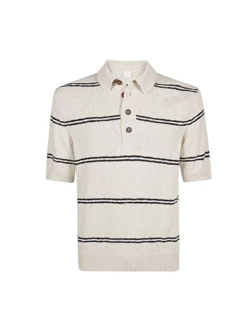 Polo Shirts Eleventy pour homme en coloris Natural
