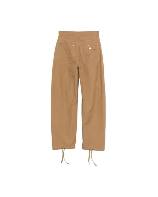 Moschino Twill Broek in het Natural