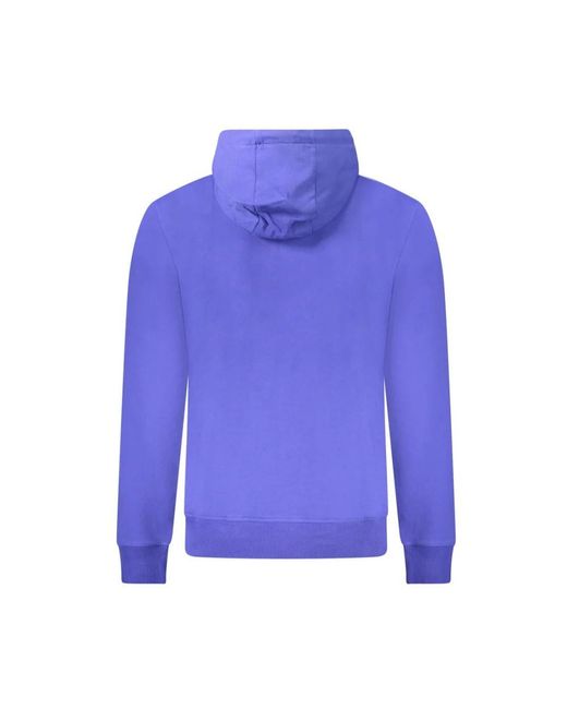 Napapijri Blue Hoodies for men