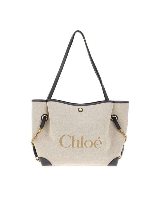 Chloé Metallic Shopping Bags