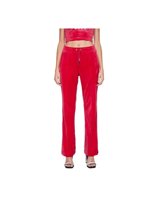 Juicy Couture Red Sweatpants