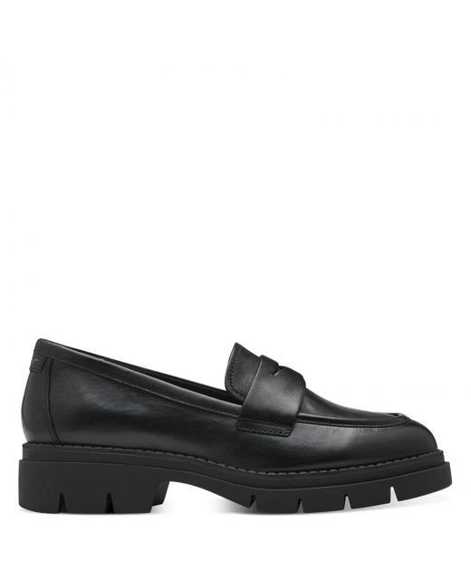 Tamaris Black Loafers