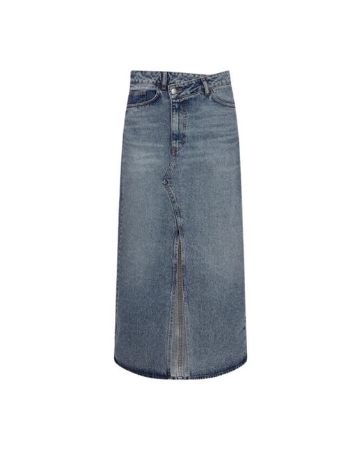 co'couture Blue Denim Skirts