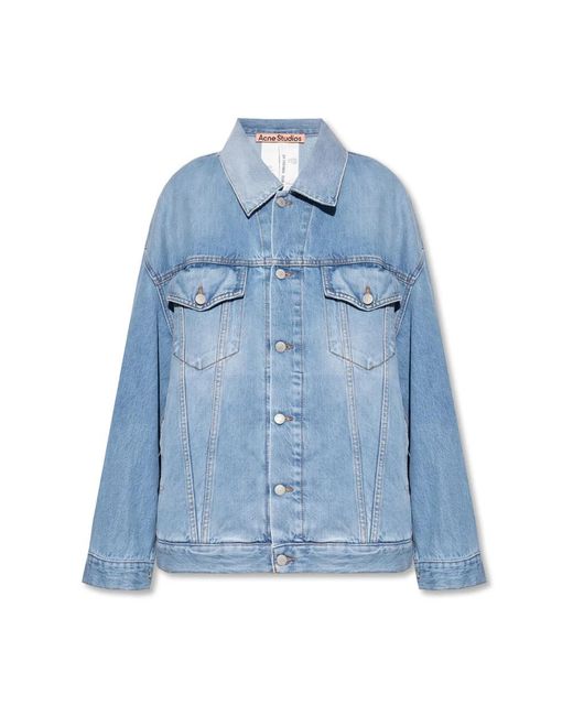 Acne Blue Denim Jackets for men