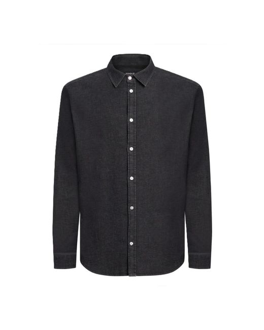 Dondup Camicie Poliestere in het Blue voor heren