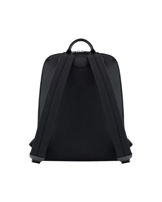 Emporio Armani Black Backpacks for men