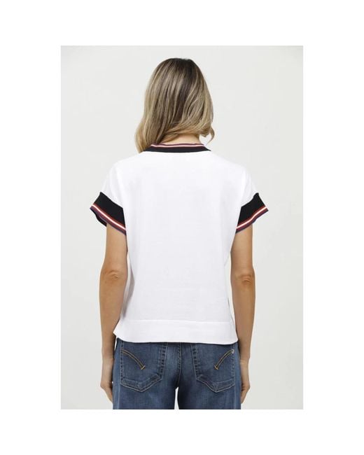 Alpha Studio White T-Shirts