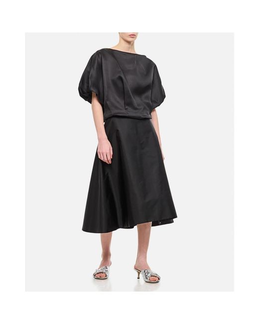 Marni Black Midi Skirts