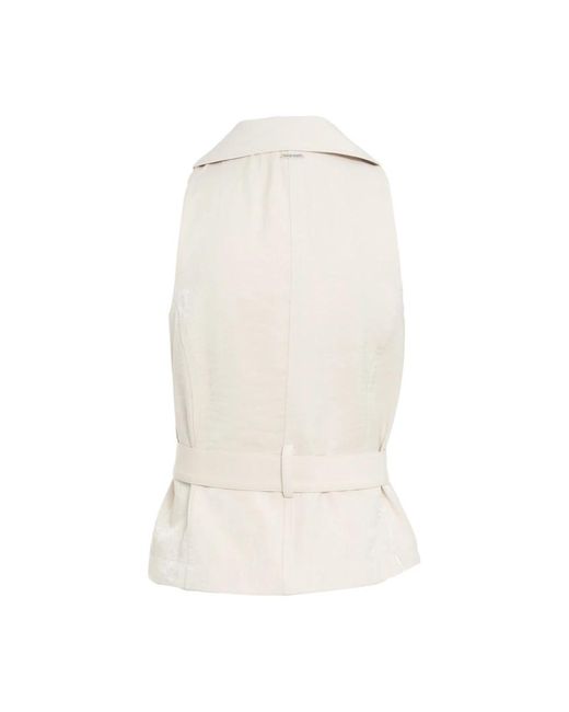 Liu Jo White Trench Weste