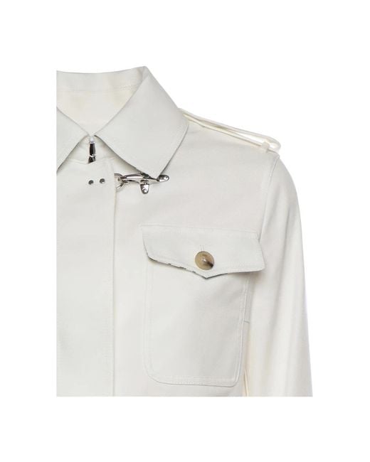 Fay White Light Jackets