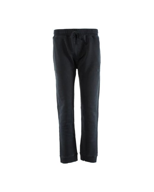 Woolrich Broeken ,Blauw ,Katoen Blauwe Katoenen Joggers Voor in het Black voor heren