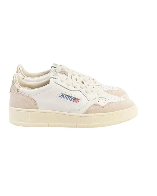 Autry White Aulw Ls75 Sneakers