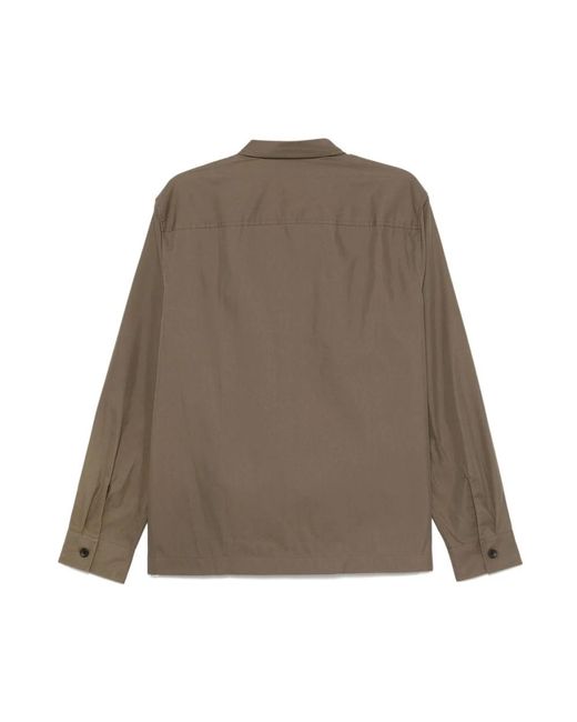 Calvin Klein Grünes Hemd Mit Knöpfen Und Taschen in Brown für Herren