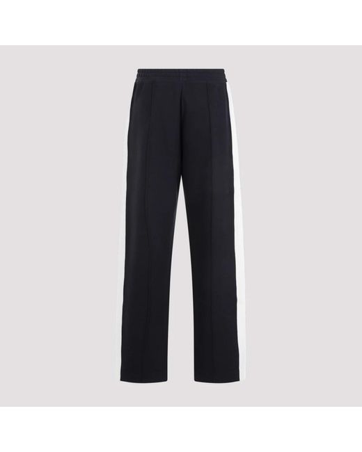 Moncler Blue Straight Trousers