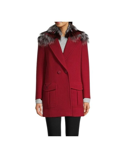 Fendi Red Parkas