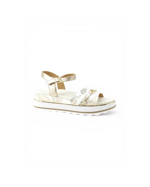 Alviero Martini 1A Classe Metallic Wedges