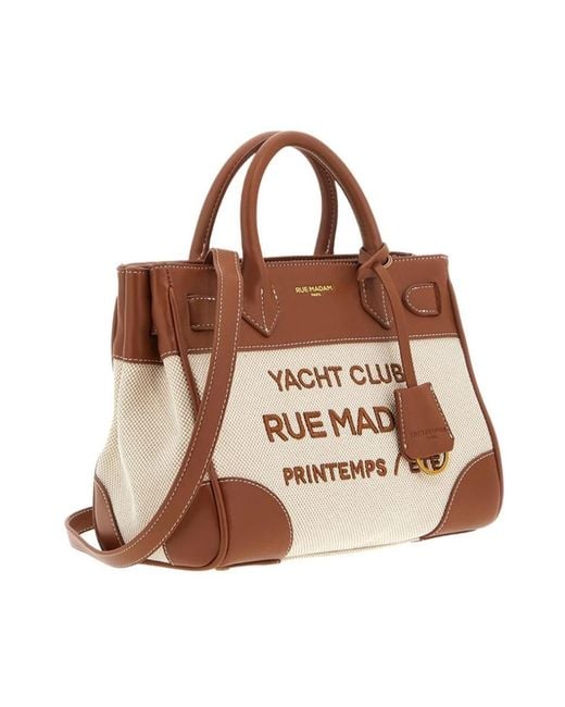 Rue Madam Brown Shopping Bags