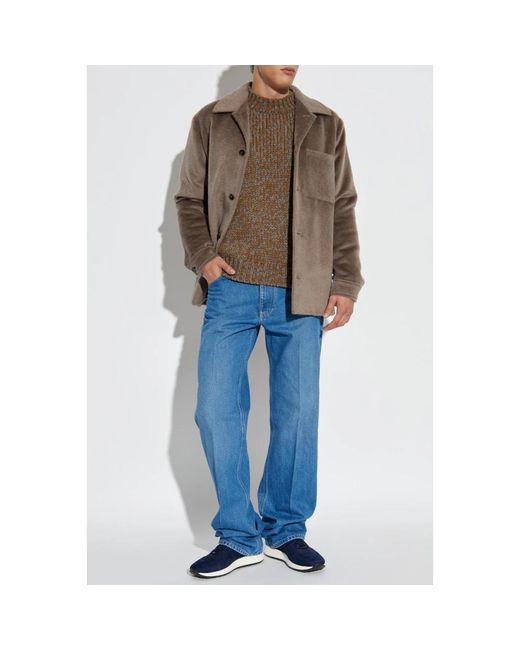 Tod's Jassen ,Bruin ,Wol Wollen Jas in het Brown voor heren