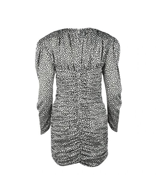 Nineminutes Gray Short Dresses
