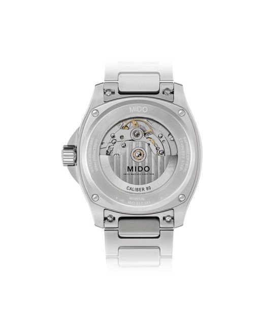 MIDO Multifort tv big date in Metallic für Herren