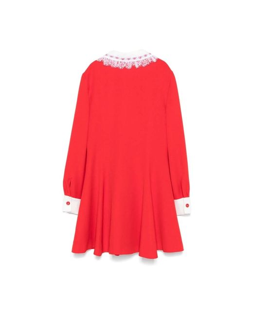 Vivetta Red Shirt Dresses