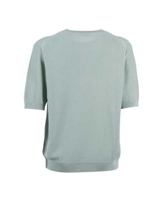 Ballantyne Blue Round-Neck Knitwear for men