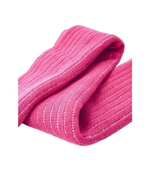 John Richmond Pink Winter Scarves