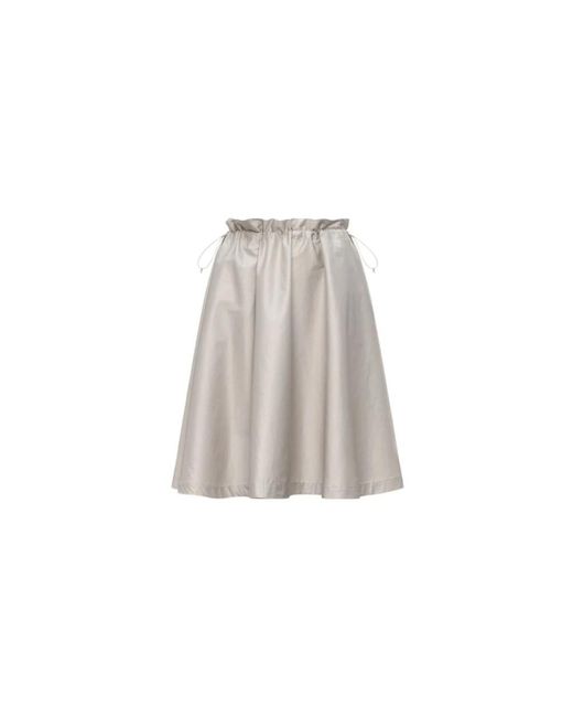 K-Way Gray Midi Skirts