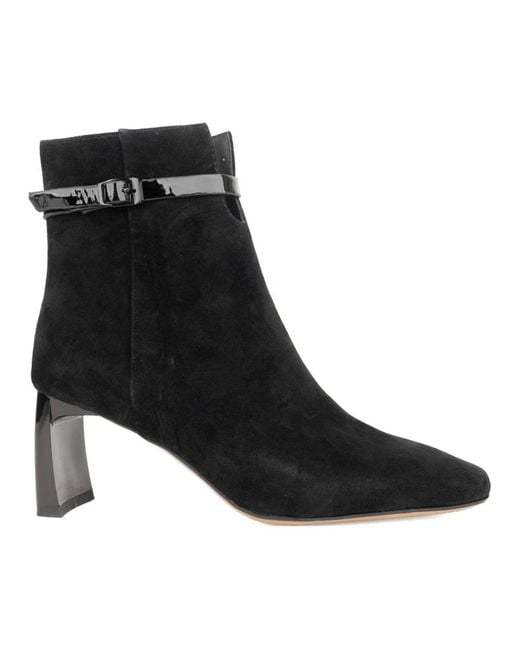 Linda Baumann Black Heeled Boots
