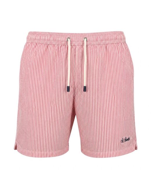 Mc2 Saint Barth Pink Beachwear for men