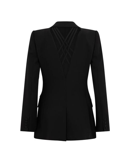Alberta Ferretti Black Blazers