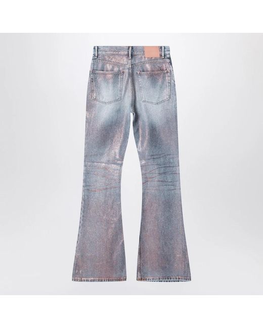 Acne Gray Flare Jeans