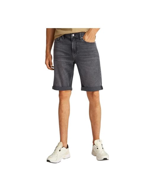 Denim Shorts di Calvin Klein in Blue da Uomo