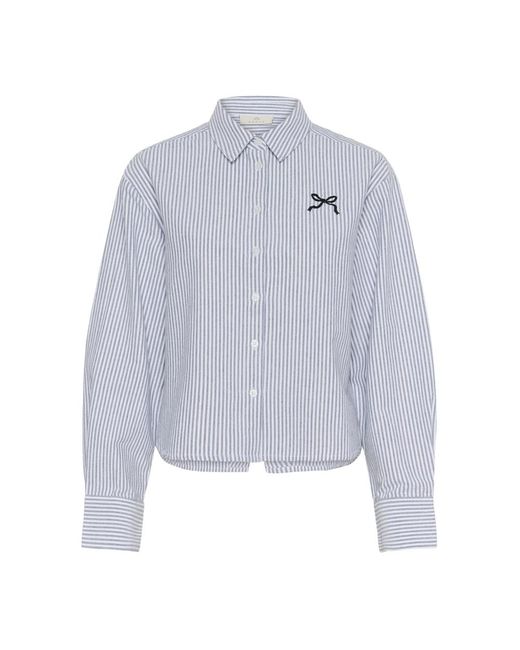 Shirts di Kaffe in Blue