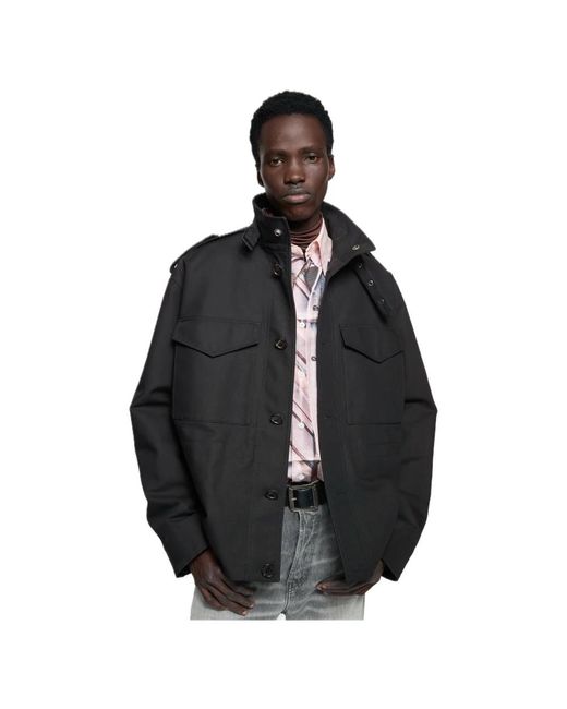 Light Jackets Acne de hombre de color Black