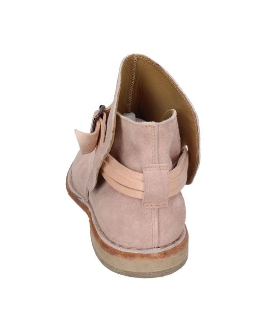 Moma Brown Lace-Up Boots