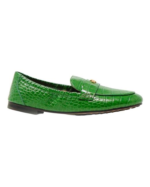 Tory Burch Green Loafers