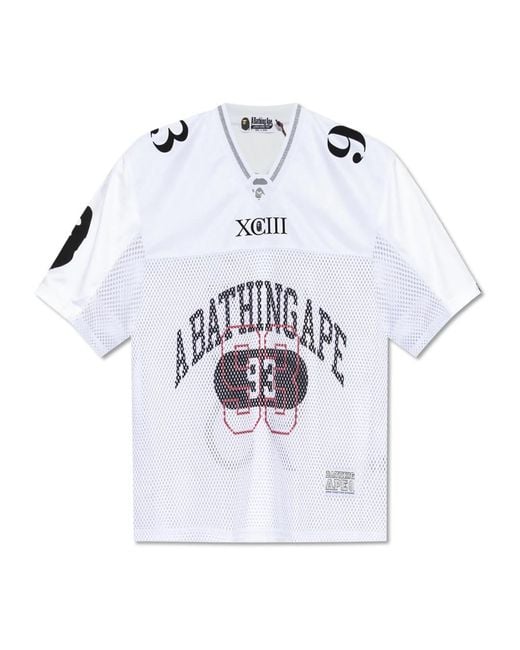 T-Shirts A Bathing Ape de hombre de color White