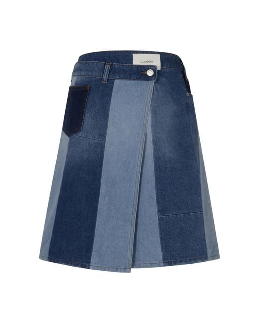 Coperni Blue Denim Skirts